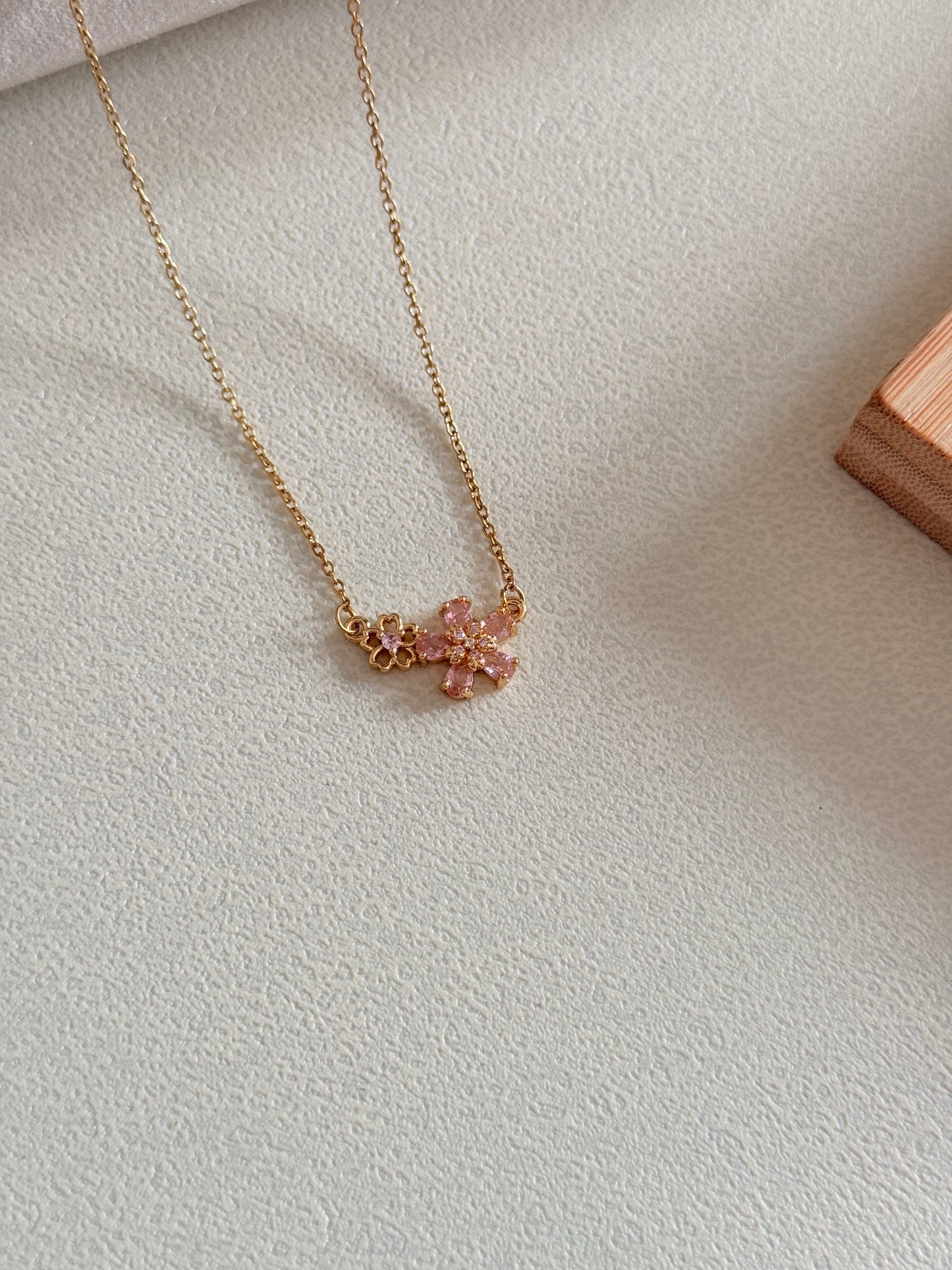 Pink Floral Pendant