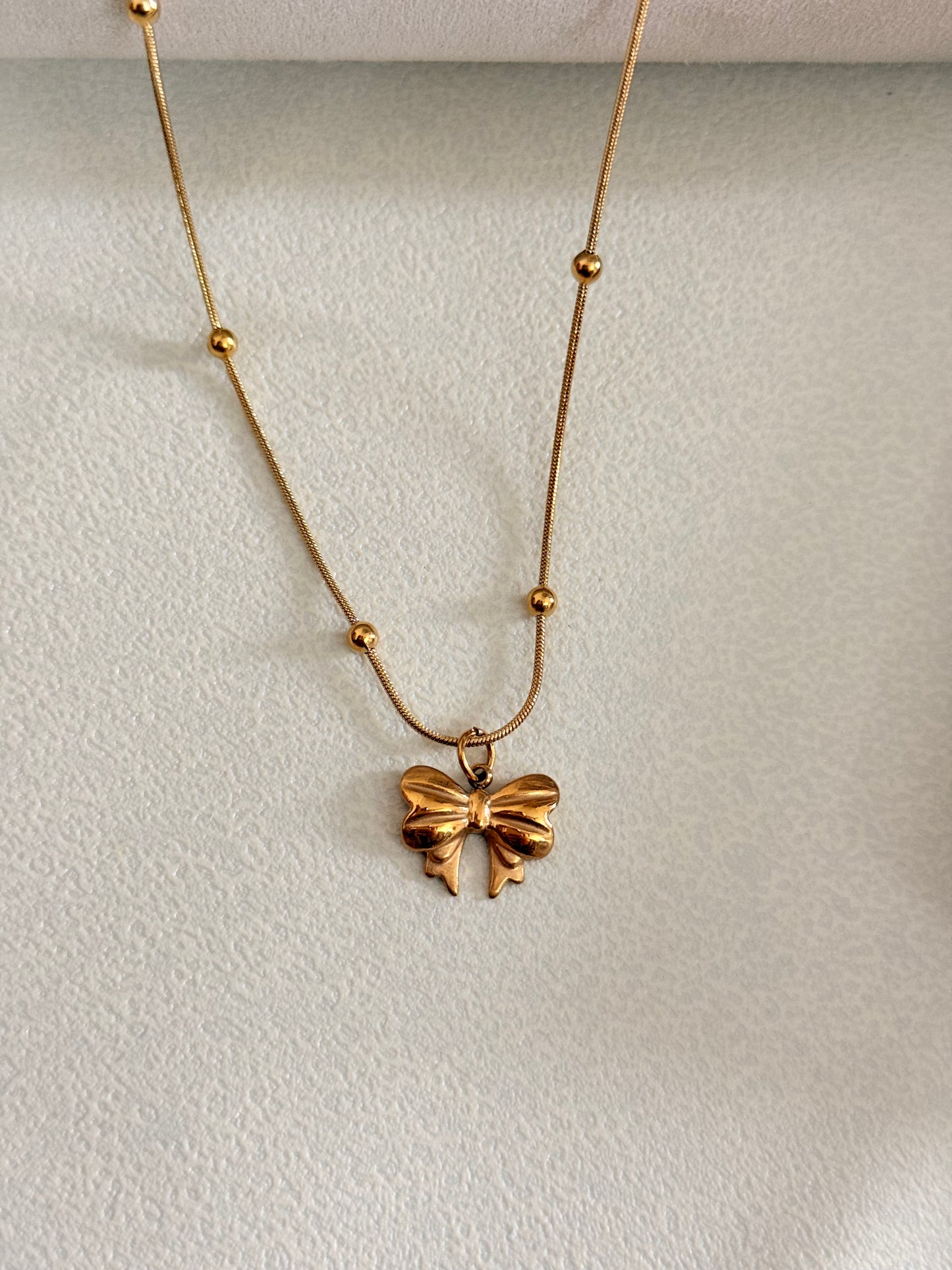 Sweet bow Necklace