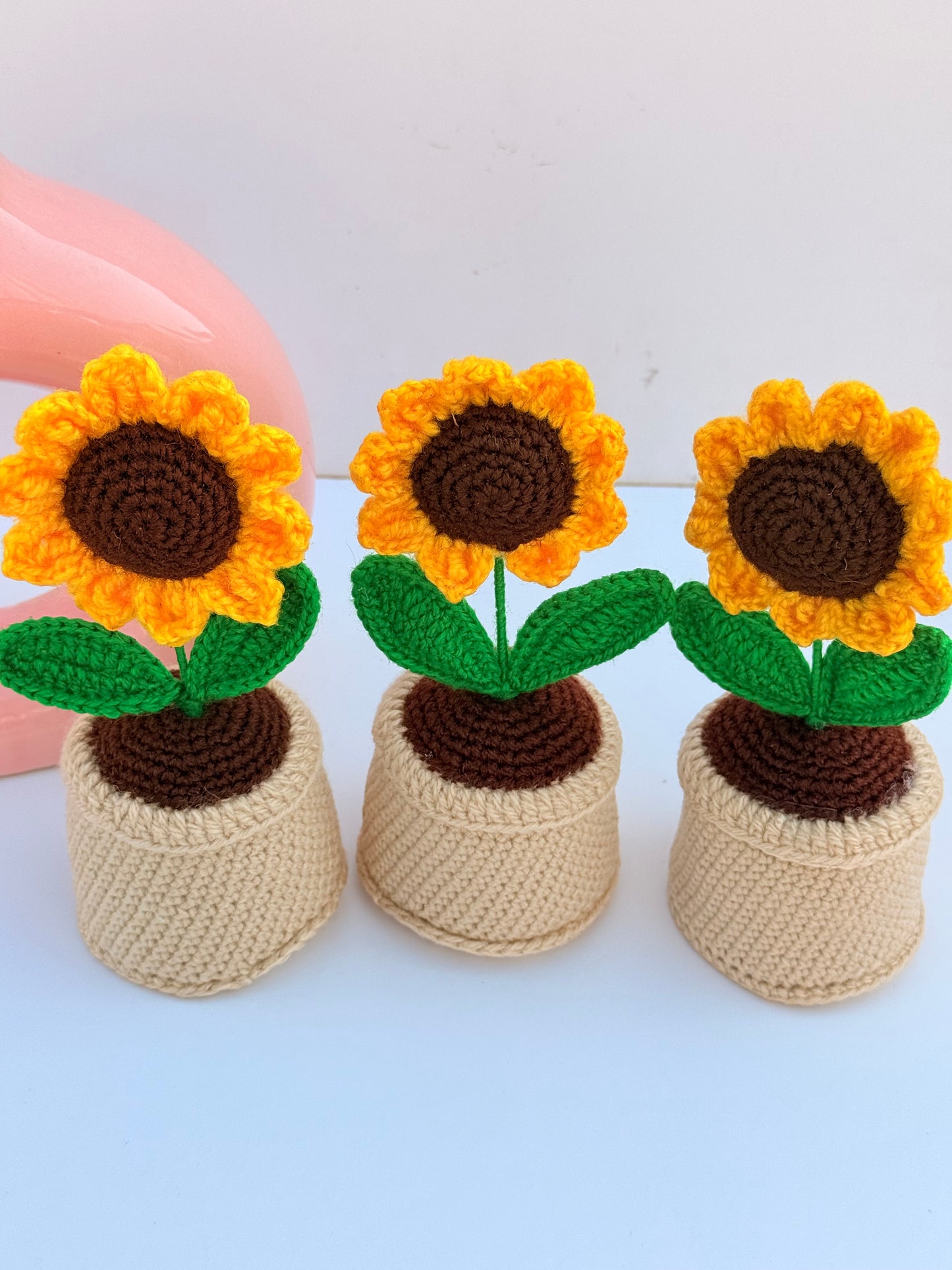 Sunflower pot