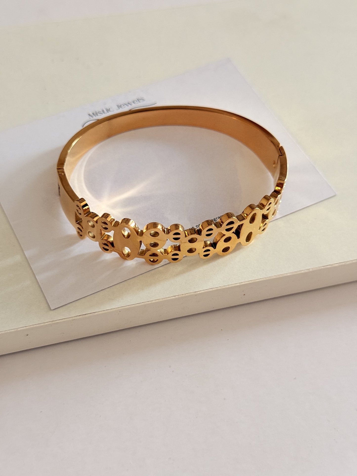 Floral Kada Bracelet