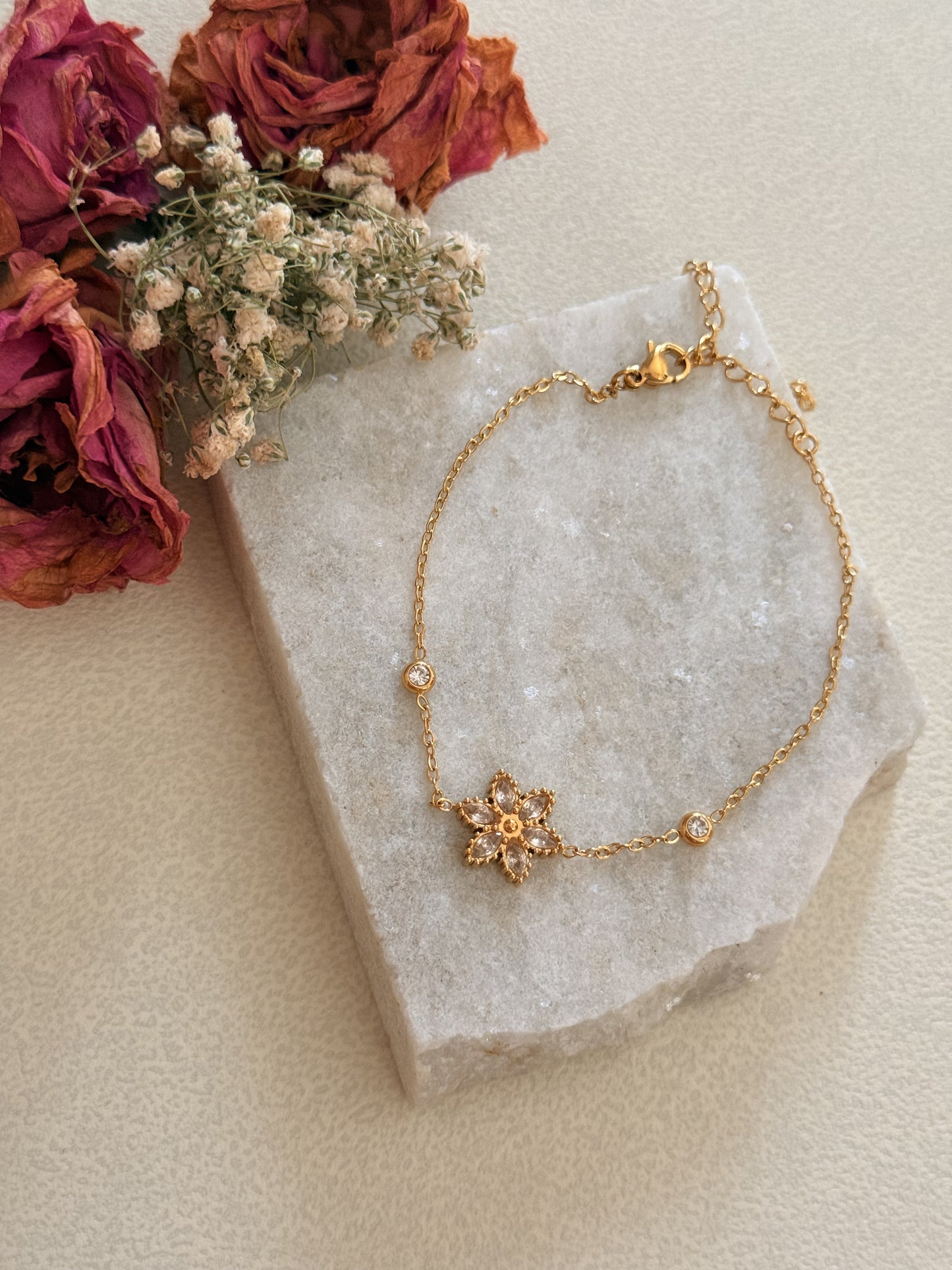 Blossom Solitaire Bracelet