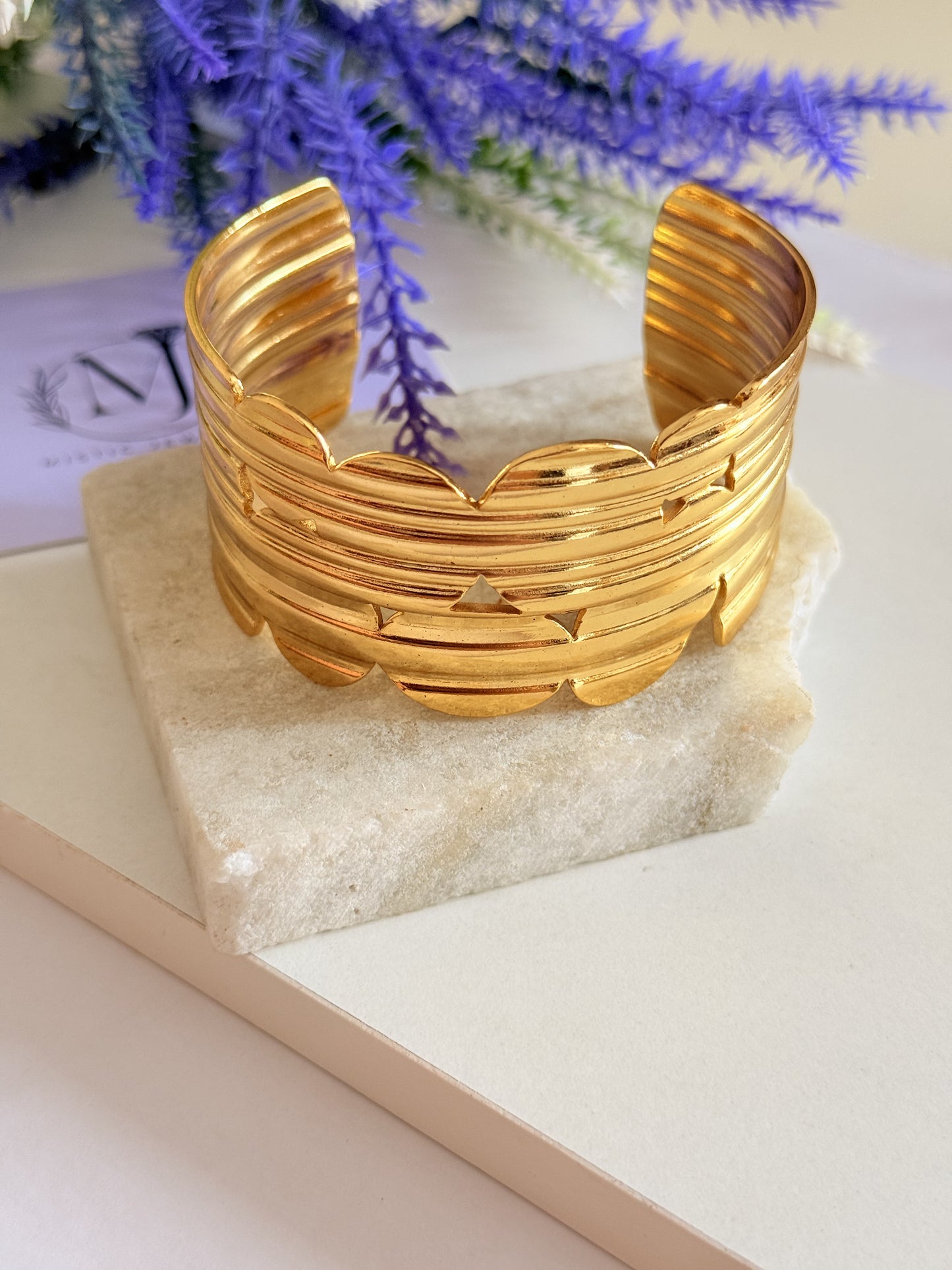 Golden Glam Bracelet