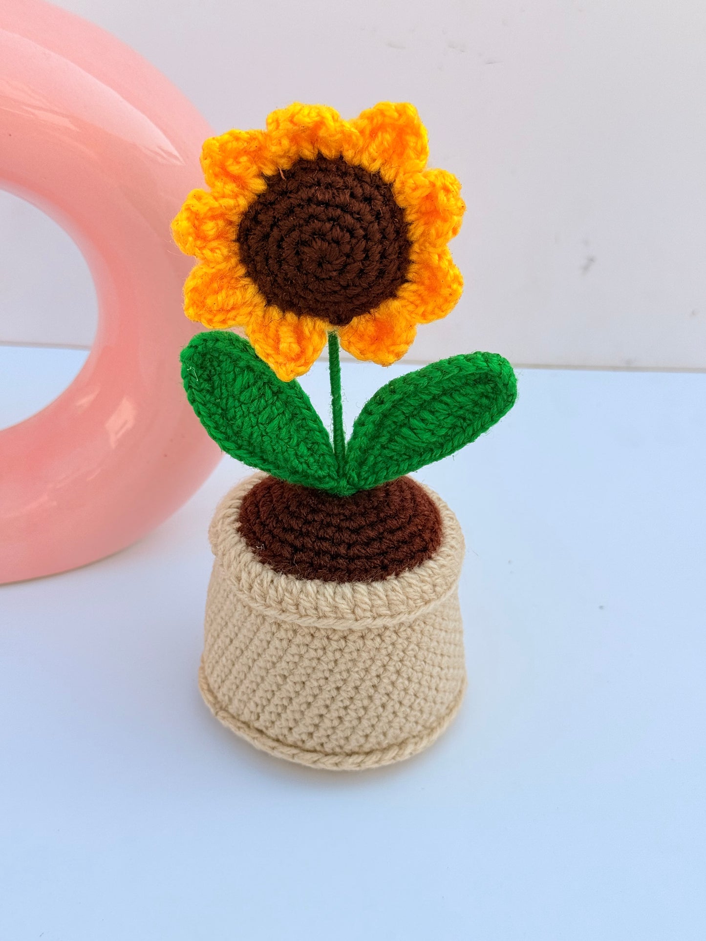 Sunflower pot