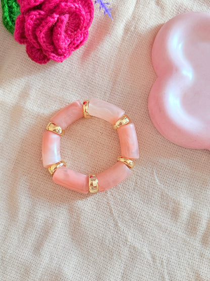 Retro acrylic bracelet