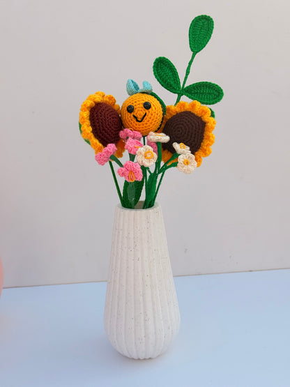 Flowers with vase