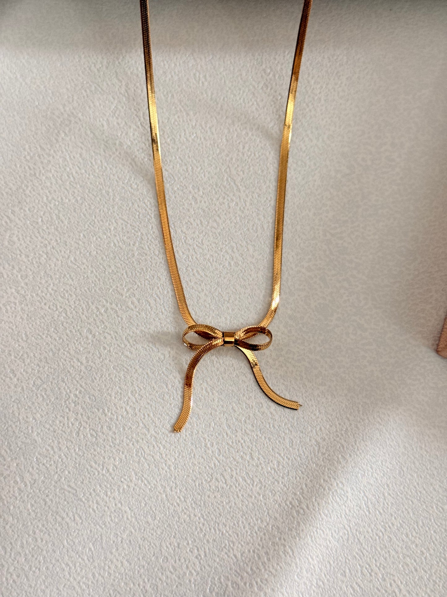Snake Bow Necklace