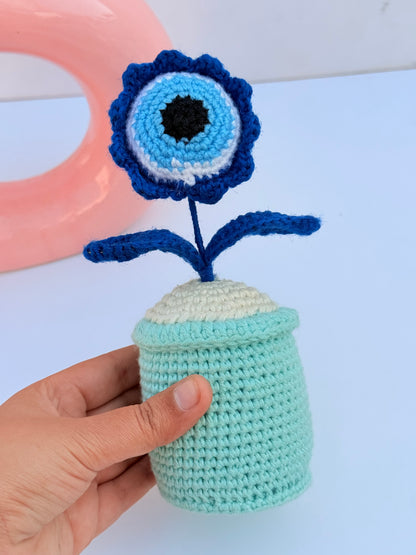 Evil eye pot