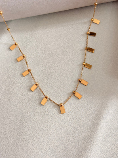 Bar charm Necklace