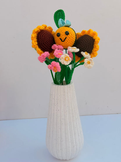 Flowers with vase