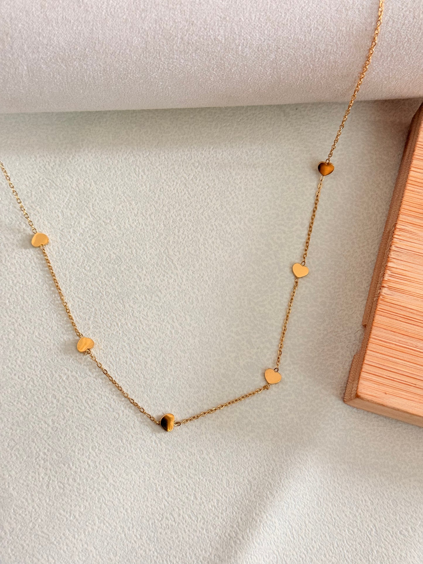 Mini Hearts Necklace