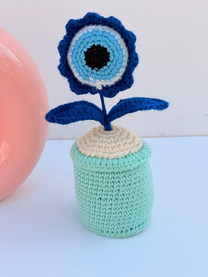 Evil eye pot
