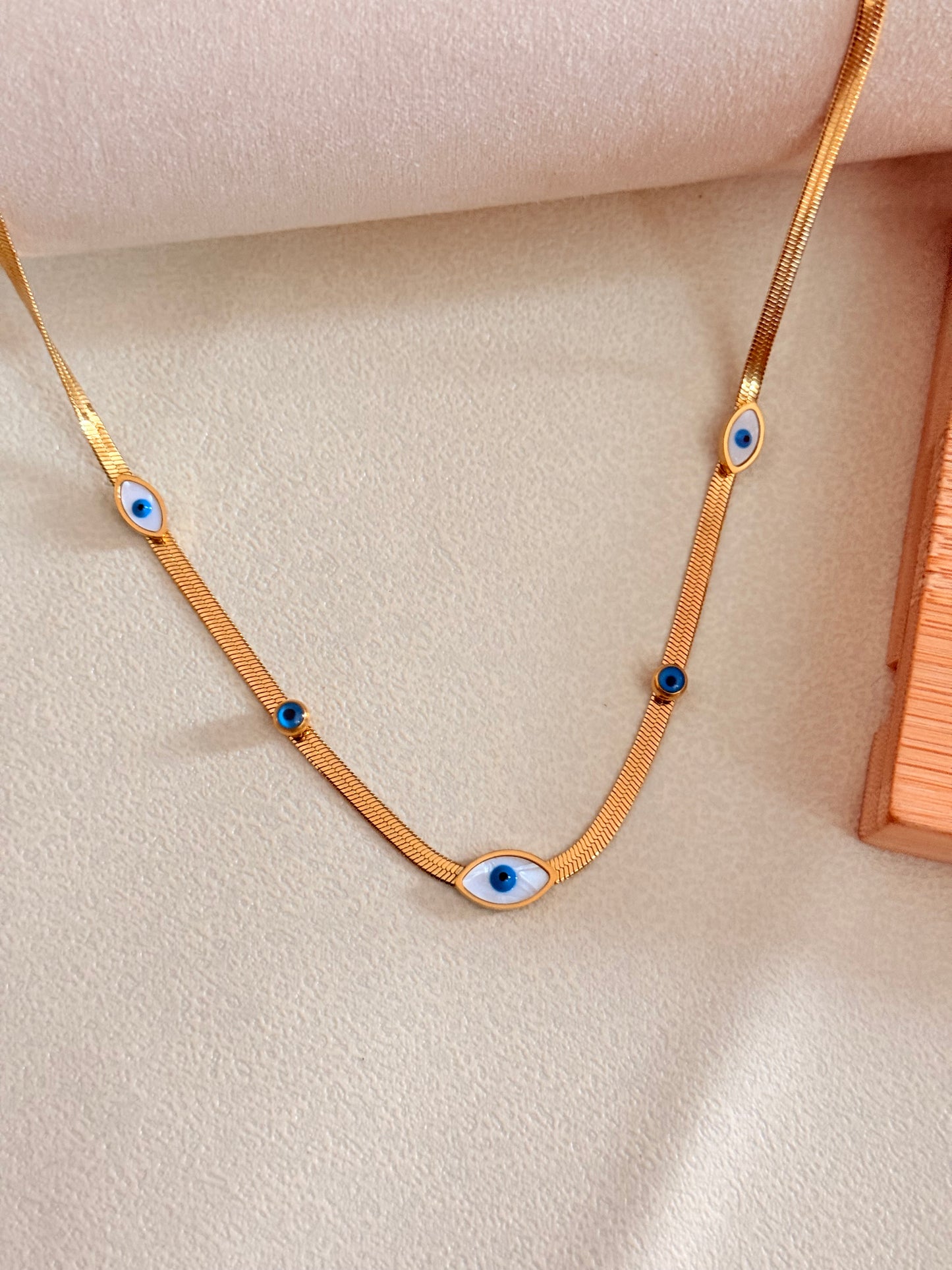 Twin evil eye Necklace
