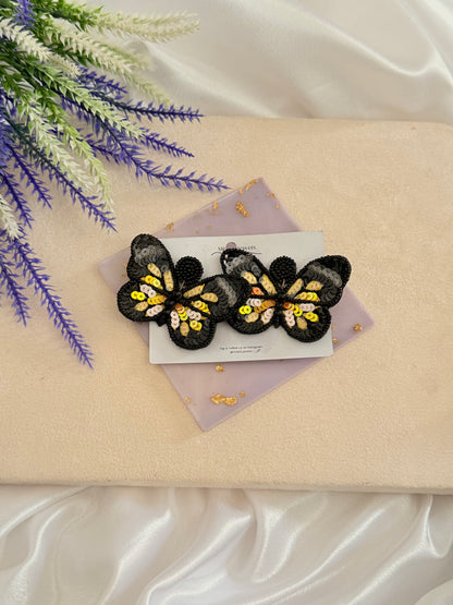 Butterfly Beaded earrings