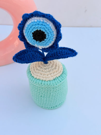 Evil eye pot