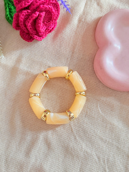 Retro acrylic bracelet