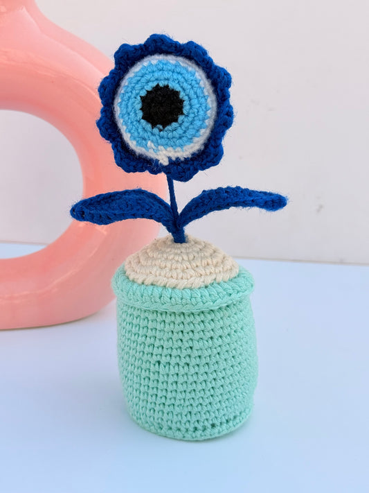 Evil eye pot