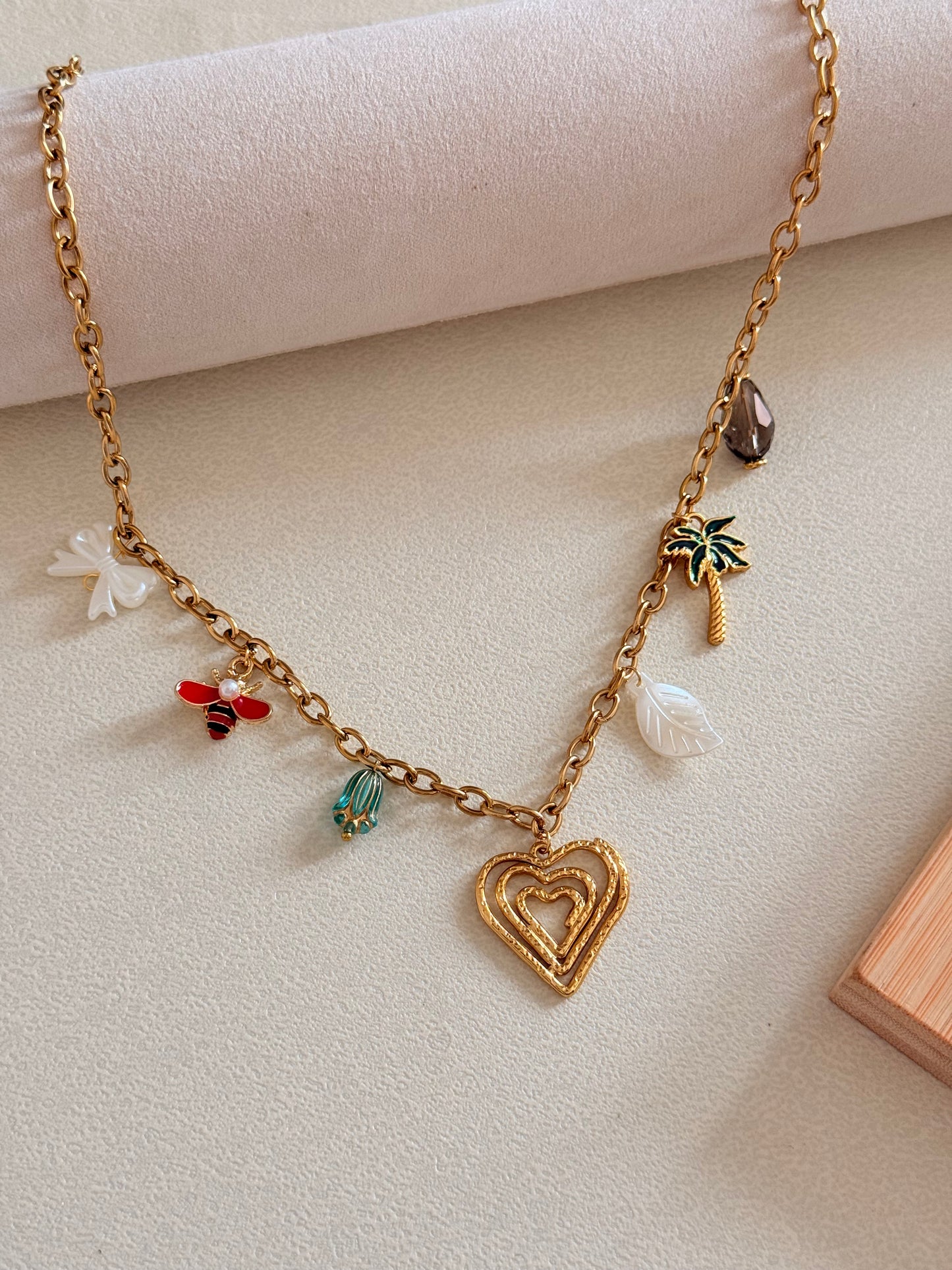 Multiple charm Necklace