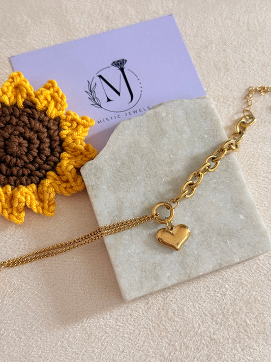 Heart link Bracelet