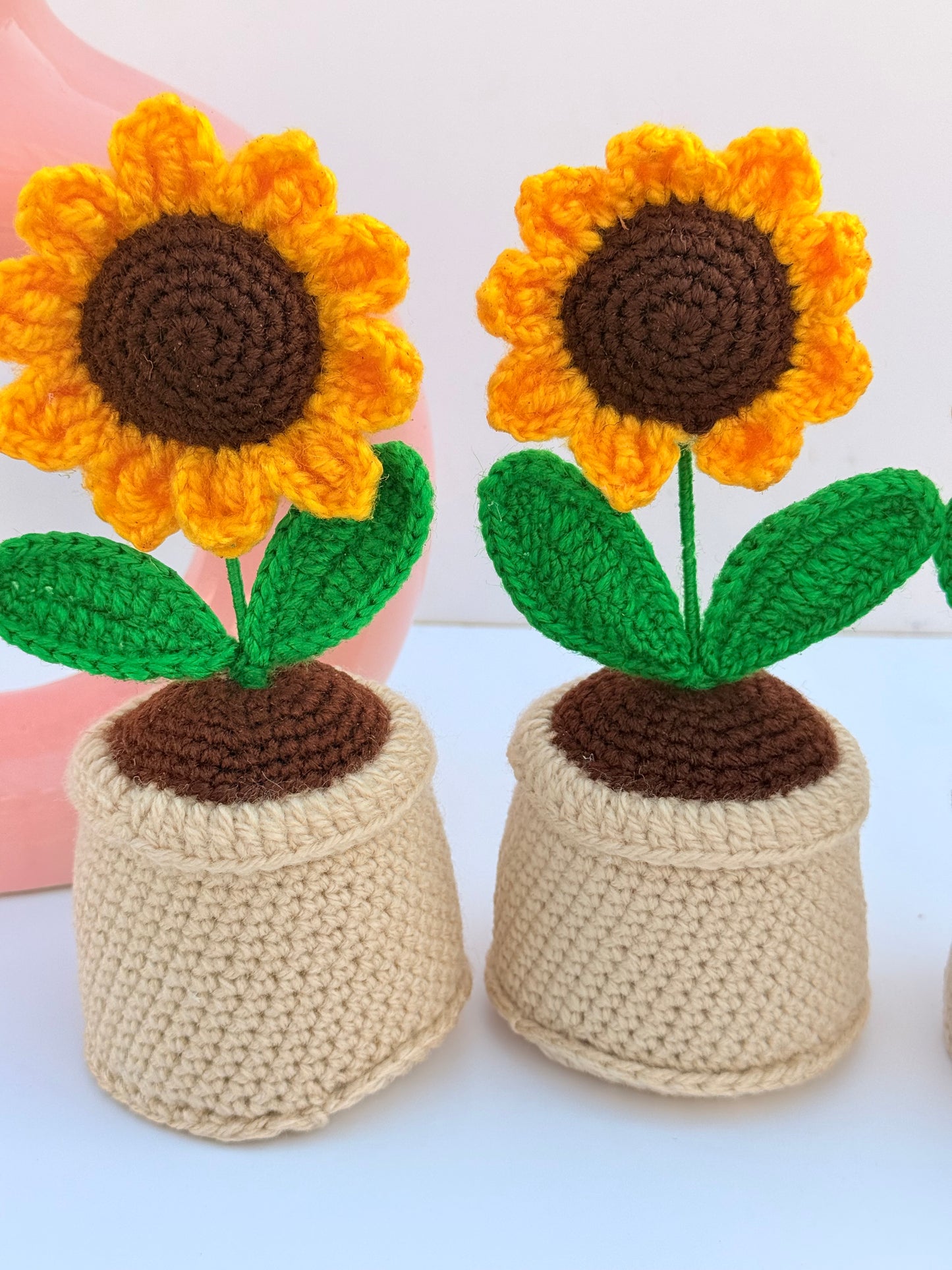 Sunflower pot