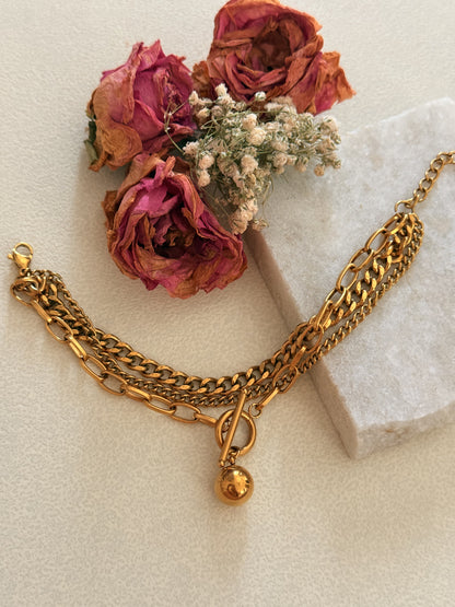 Tara’s Treasure Triple Chain Bracelet