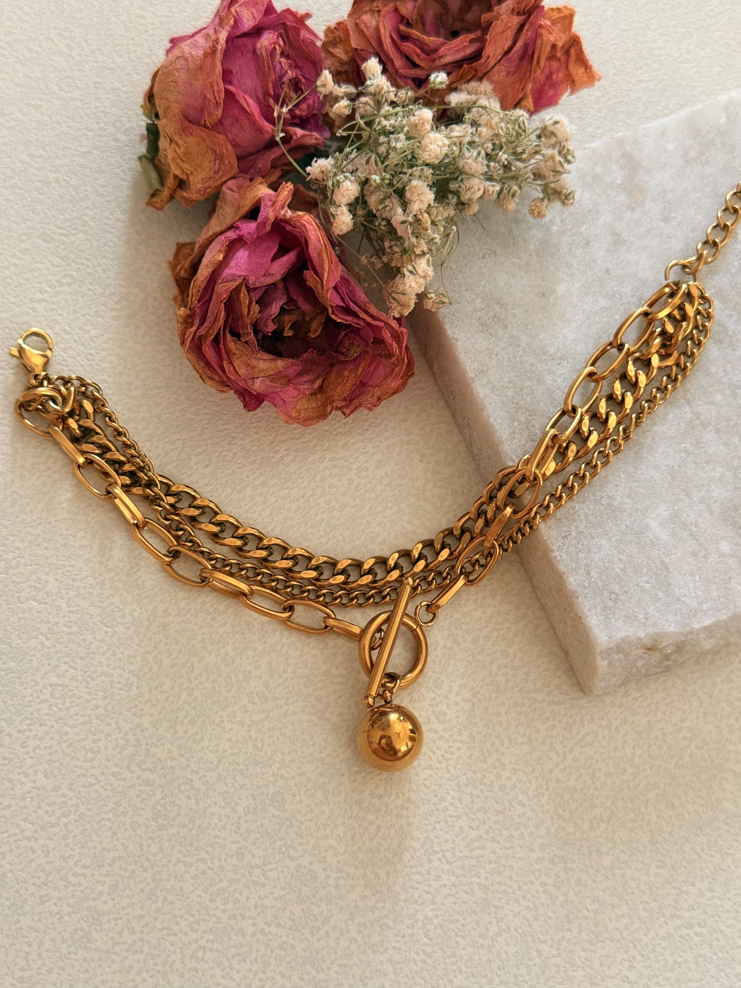 Tara’s Treasure Triple Chain Bracelet