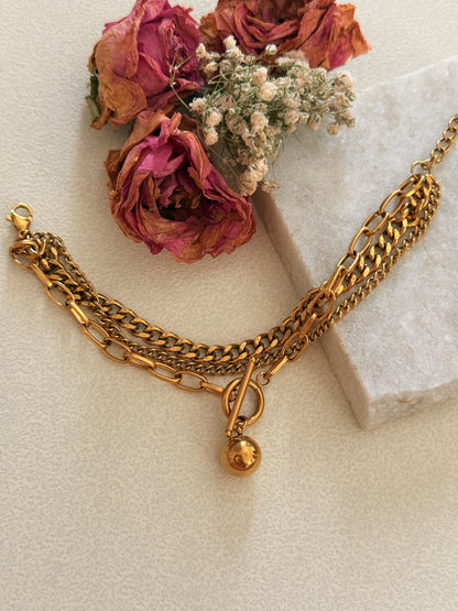 Tara’s Treasure Triple Chain Bracelet