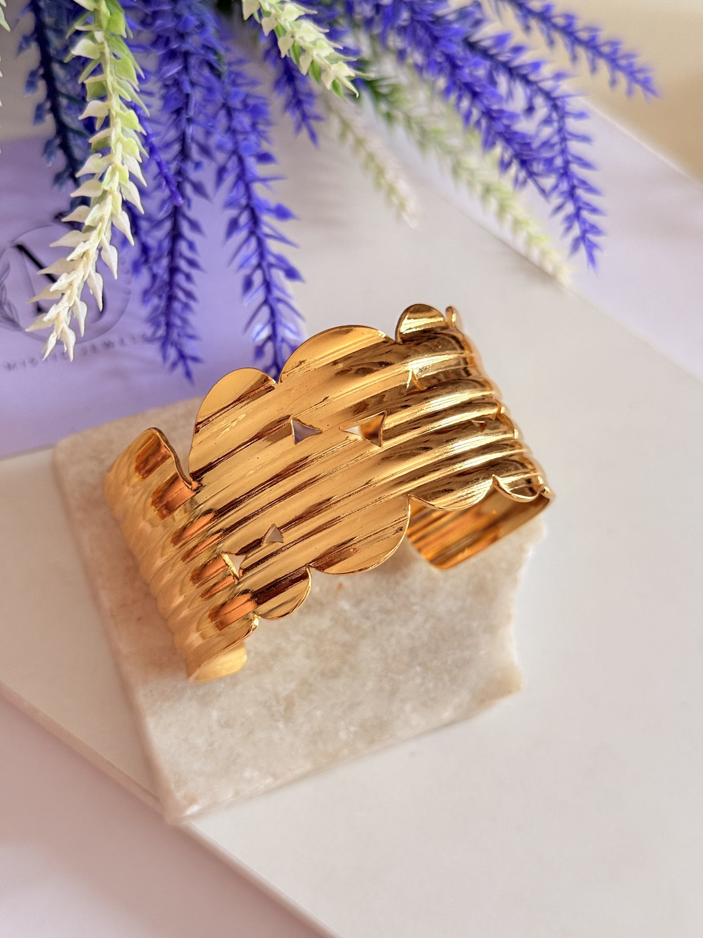 Golden Glam Bracelet
